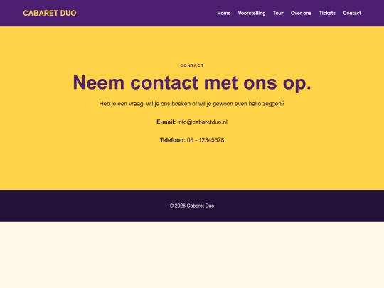 contact screenshot
