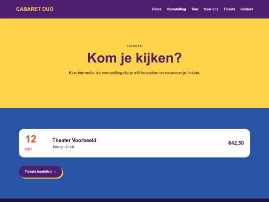 tickets screenshot