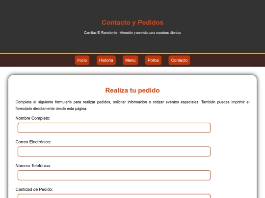 Contacto screenshot