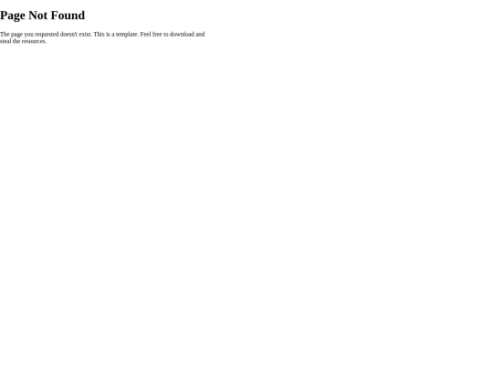 not_found screenshot