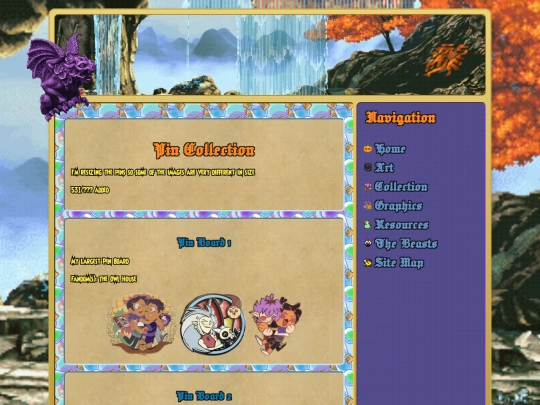 MainPages/PinCollection/PinCollections screenshot