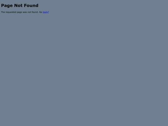 not_found screenshot