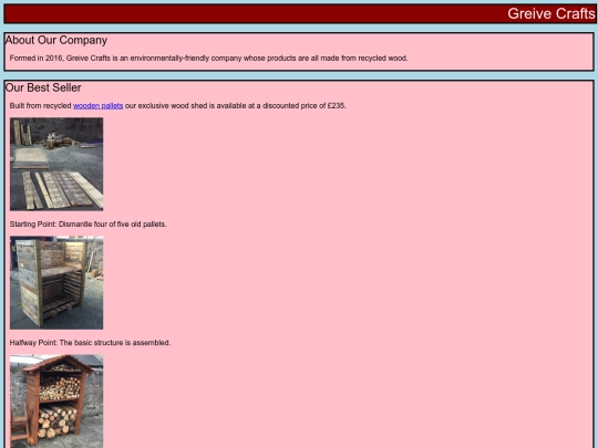 logwebsite screenshot