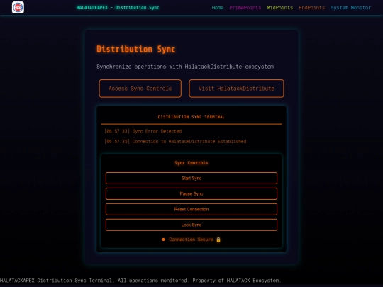 distribution-sync screenshot