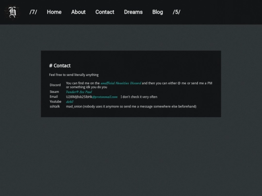6/contact screenshot