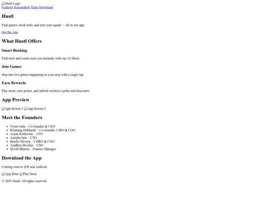 Hustl screenshot