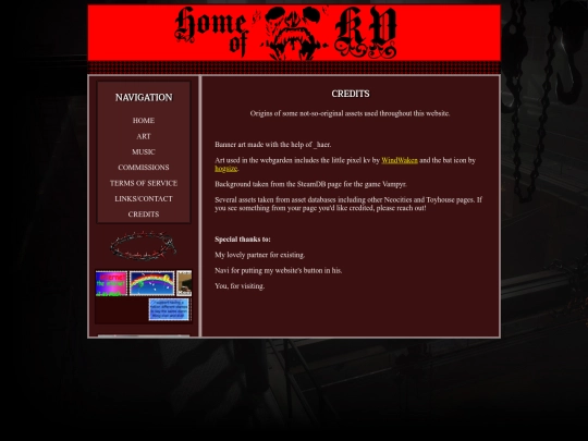 credits screenshot