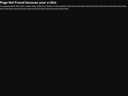 not_found screenshot