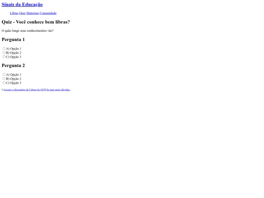 quiz_libras screenshot