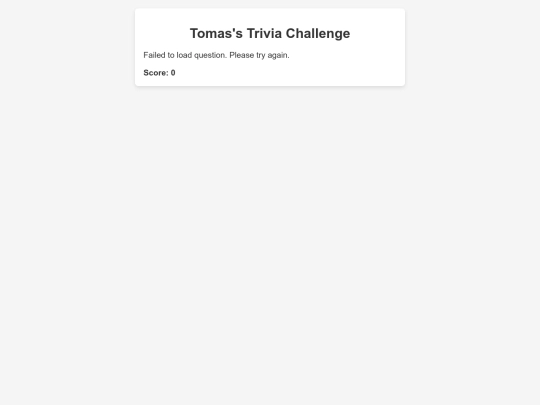 trivia screenshot