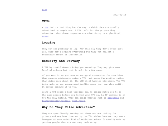 posts/vpns screenshot
