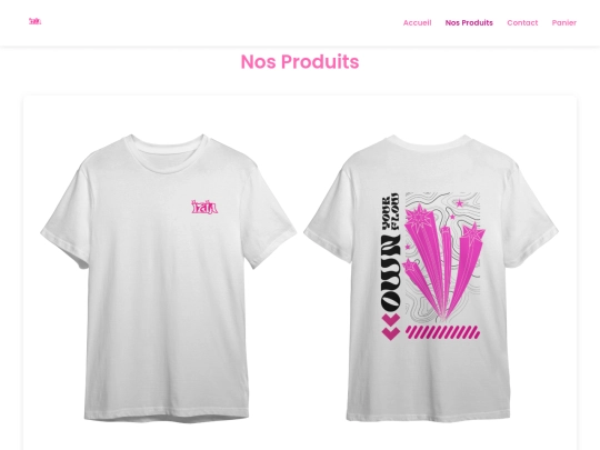 produits screenshot