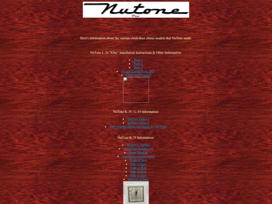 NuTone screenshot