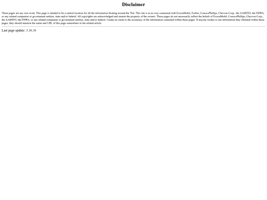 travel/disclaim screenshot