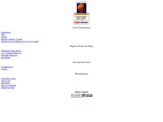 travel/toc screenshot