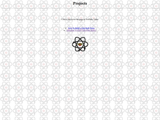 ~electronics/projects screenshot