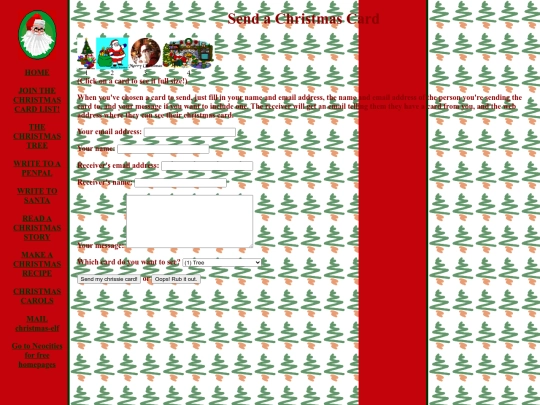 ~xmas/card screenshot
