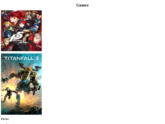 games screenshot