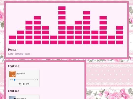 language screenshot