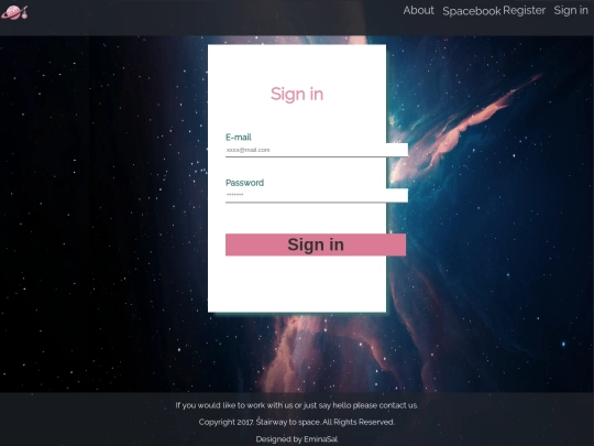 signin screenshot