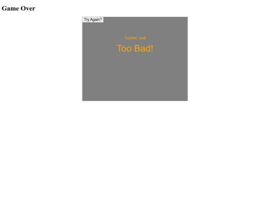 platformergameover screenshot