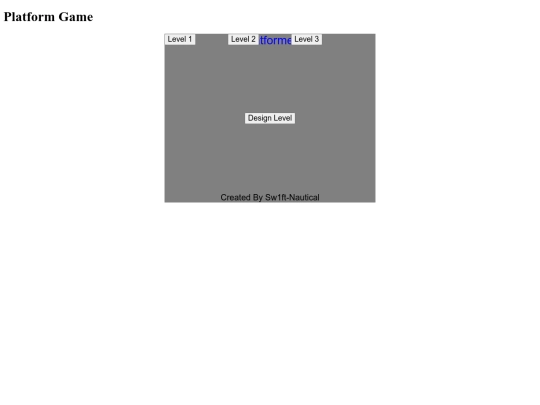 platformerindex screenshot