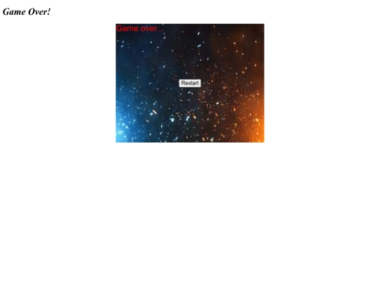 ponggameover screenshot