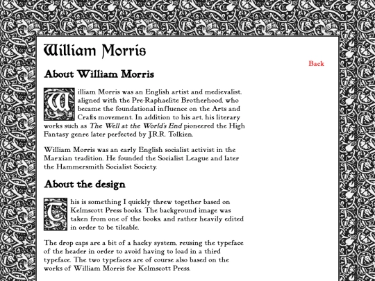 morris screenshot
