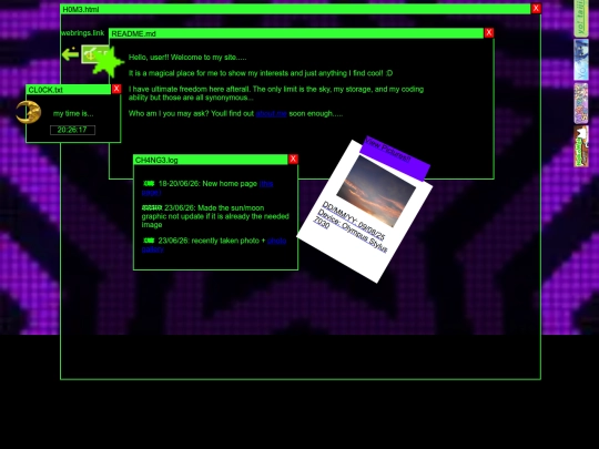 home screenshot