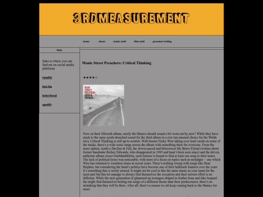 criticalthinkingalbumreview screenshot
