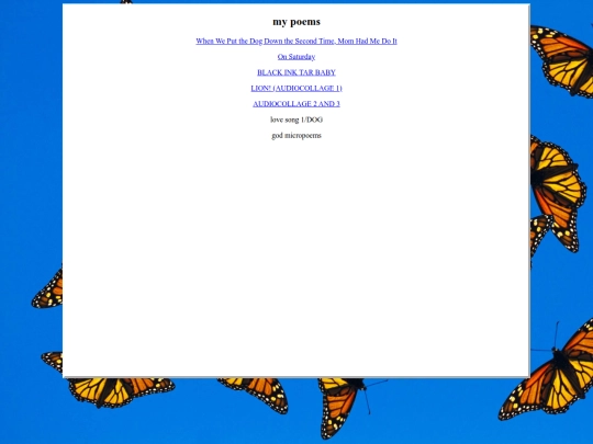 POEMS screenshot