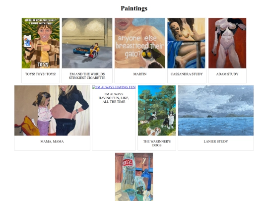 paintings screenshot