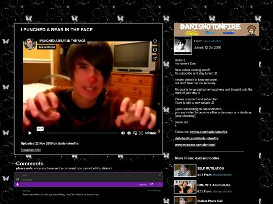 dan vid players/bearface screenshot