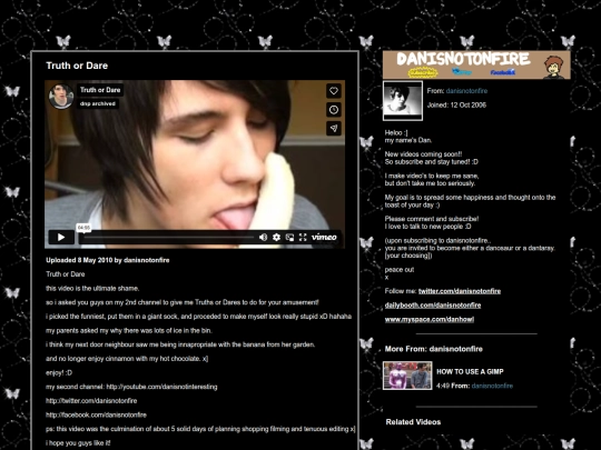 dan vid players/truthordare screenshot