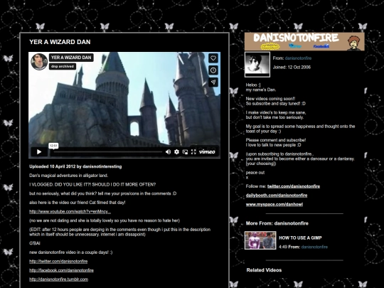 dan vid players/wizard screenshot
