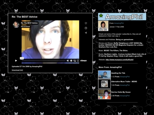 phil vid players/bestadvice screenshot