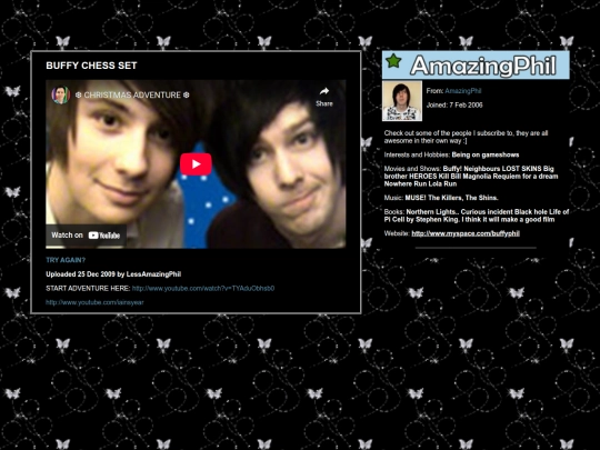 phil vid players/christmasadventure/buffy screenshot