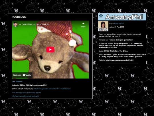 phil vid players/christmasadventure/foursome screenshot