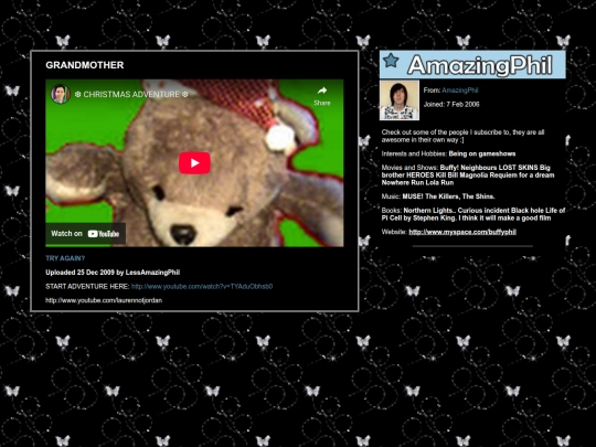 phil vid players/christmasadventure/grandmother screenshot