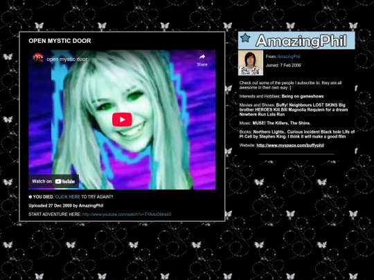 phil vid players/christmasadventure/mysticdoor screenshot