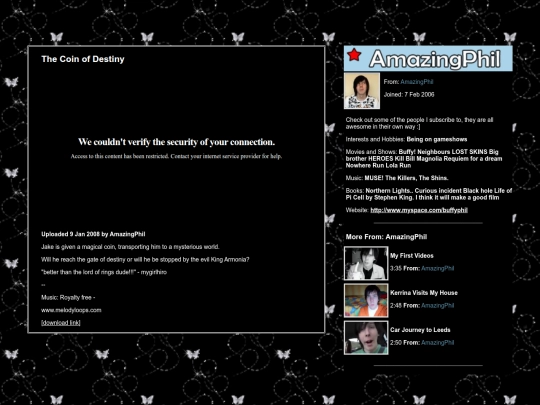 phil vid players/coin screenshot