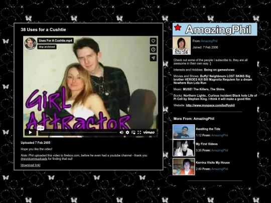 phil vid players/cushtie screenshot