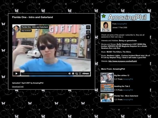 phil vid players/florida1 screenshot
