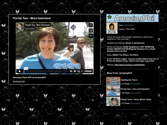 phil vid players/florida2 screenshot