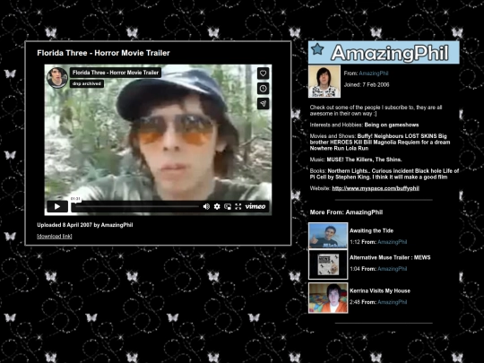 phil vid players/florida3 screenshot