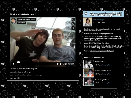 phil vid players/florida6 screenshot