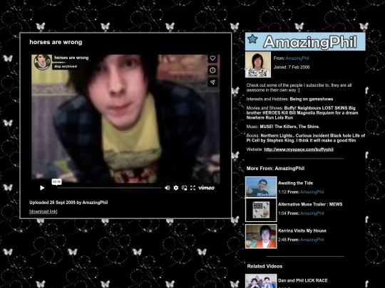 phil vid players/horsesarewrong screenshot