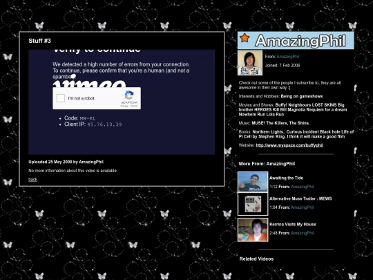phil vid players/stuff3 screenshot