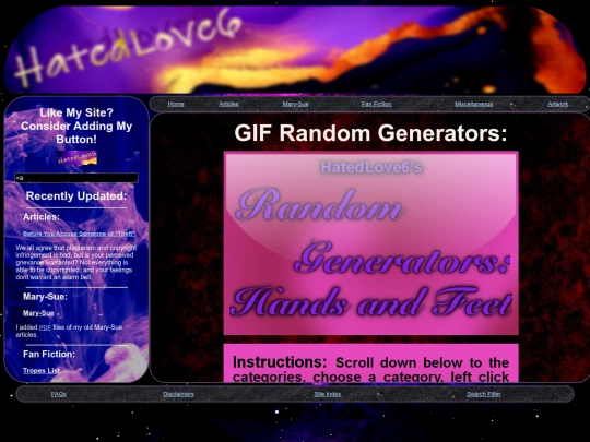 Miscellaneous/Random Generators/GIF Generators/HandsFeet/GIFHaF screenshot