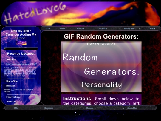 Miscellaneous/Random Generators/GIF Generators/Personality/GIFPersonality screenshot